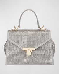 Rafe New York - Lila Crystal-embellished Top-handle Bag - Lyst