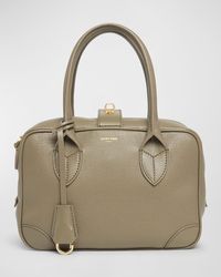 Golden Goose - Vita Zip Goat Leather Top-Handle Bag - Lyst