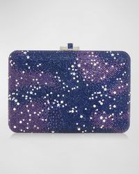 Judith Leiber - Slim Slide Galaxy Clutch With Removable Shoulder Chain - Lyst