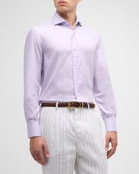 Brunello Cucinelli - Cotton Oxford Sport Shirt - Lyst