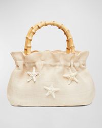 Poolside - The Peyton Starfish Pouch Top-Handle Bag - Lyst
