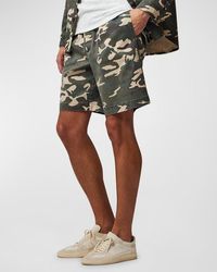 ATM - Camo Twill Shorts - Lyst