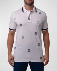 Maceoo - Apos;S Mozart Icon Tipped Polo Shirt - Lyst