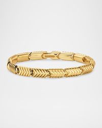 David Yurman - Chevron Link Bracelet - Lyst