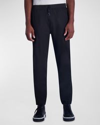 Karl Lagerfeld - Mesh-Trim Track Pants - Lyst