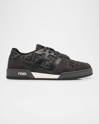 Fendi - Apos;S Match Ff Jacquard Low-Top Sneakers - Lyst