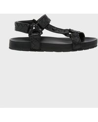 Bottega Veneta - Trip Intreccio Leather Slingback Sandals - Lyst