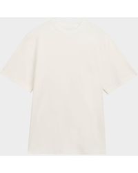 Agolde - Mock-Neck Cotton T-Shirt - Lyst
