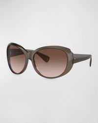 Oliver Peoples - Maridan Gradient Acetate & Plastic Round Sunglasses - Lyst