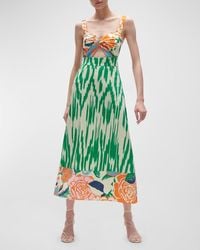 Figue - Annette Twisted Cutout Sleeveless Maxi Dress - Lyst