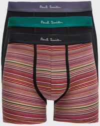 Paul Smith - Apos;S 3-Pack Organic Cotton Trunks - Lyst