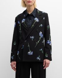 Libertine - Cecil Beaton Carnation Embellished Double-Breasted Jacket - Lyst