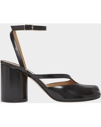 Maison Margiela - Tabi Leather Split-Toe Pumps - Lyst