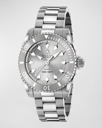 Gucci - Dive Steel Bracelet Watch/40mm - Lyst