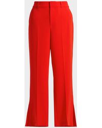 Cinq À Sept - Kerry Cropped Crepe Pants - Lyst