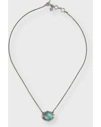 Armenta - Classic Oval Triplet Necklace - Lyst