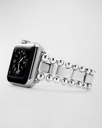 Lagos - Smart Caviar Sterling 38Mm Apple Watch Bracelet - Lyst