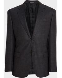 Emporio Armani - G Line Super 130S Pinwheel Sport Coat - Lyst