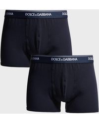 Dolce & Gabbana - Day By Day 2-pack Stretch Cotton Boxer Briefs - Lyst
