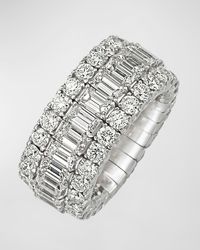 Picchiotti - 18K Xpandable Diamond Ring, Size 6.75-9 - Lyst