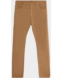 Isaia - Apos;S Cashmere-Cotton Slim 5-Pocket Pants - Lyst