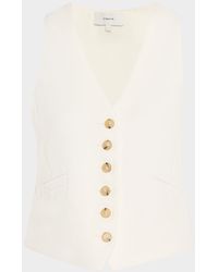 Vince - Sculptural Fitted Vest - Lyst