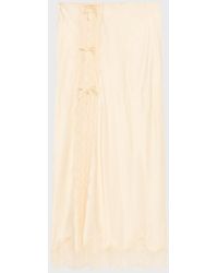 LoveShackFancy - Calder Silk-Blend Maxi Slip Skirt - Lyst