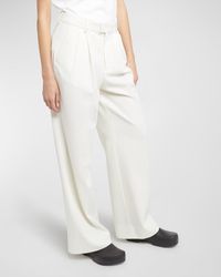 ARMARIUM - Giorgia Relaxed-Fit Wool Pants - Lyst