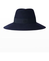 Maison Michel - Kate Waterproof Felt Fedora Hat - Lyst
