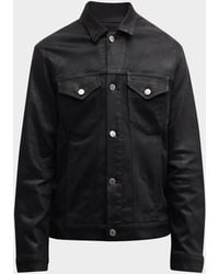 Monfrere - Apos;S Dean Coated Trucker Jacket - Lyst