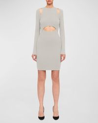 Wolford - X Simkhai Cutout Contour Mini Dress - Lyst