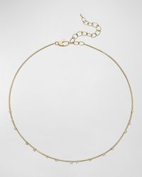 Mattia Cielo - 18k Yellow Gold Diamond Necklace - Lyst