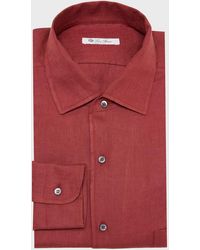 Loro Piana - Shinano Stripe Linen Casual Button-Down Shirt - Lyst