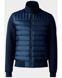 Mackage - Apos;S Collin-R Down Mixed Media Bomber Jacket - Lyst