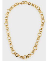 Gurhan - 24k Yellow Gold Hoopla Link Necklace - Lyst