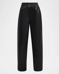 Jonathan Simkhai - Corrine Leather Pull-On Pants - Lyst