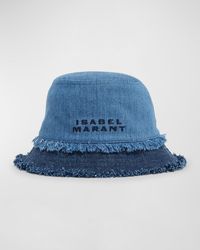 Isabel Marant - Bergen Denim Bucket Hat - Lyst