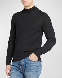 Tom Ford - Wool Mock Neck Sweater - Lyst