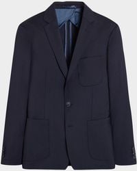 Bugatchi - Apos;S Solid Wool Two-Button Blazer - Lyst