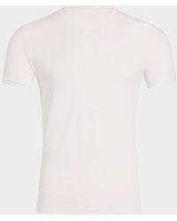Commando - Apos;S Premier Stretch-Cotton V-Neck Undershirt - Lyst