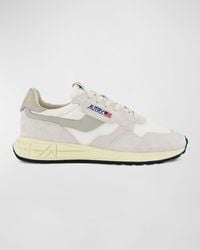 Autry - Reelwind Low-Top Leather Trainer Sneakers - Lyst