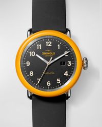 Shinola - The No. 2 Detrola 43mm Silicone Watch - Lyst