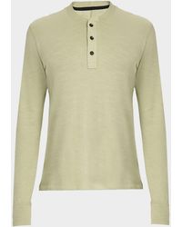Rag & Bone - Apos;S Classic Flame Henley Long-Sleeve T-Shirt - Lyst