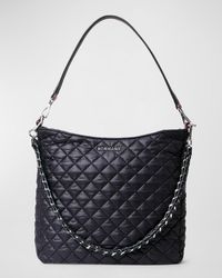 MZ Wallace - Crosby Quilted Hobo Shoulder Bag - Lyst