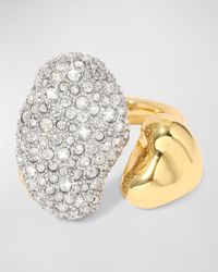 Alexis - Solanales Crystal Pebble Ring - Lyst