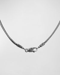 Konstantino - Braided Sterling Silver Chain Necklace - Lyst