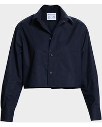 CISSA - The Shorty Asymmetric Button-Front Shirt - Lyst