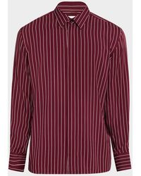 Saint Laurent - Striped Shirt - Lyst
