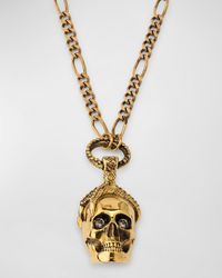 Alexander McQueen - Victorian Skull Necklace - Lyst