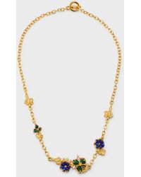Zimmermann - Bloom Stone Petal Necklace - Lyst